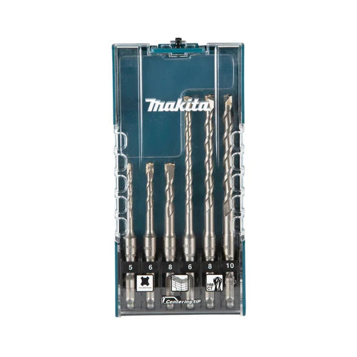 Makita   E-15730   SDS   Plus   TCT   Hammer   Drill   Bit   Set   Of   6   Piece